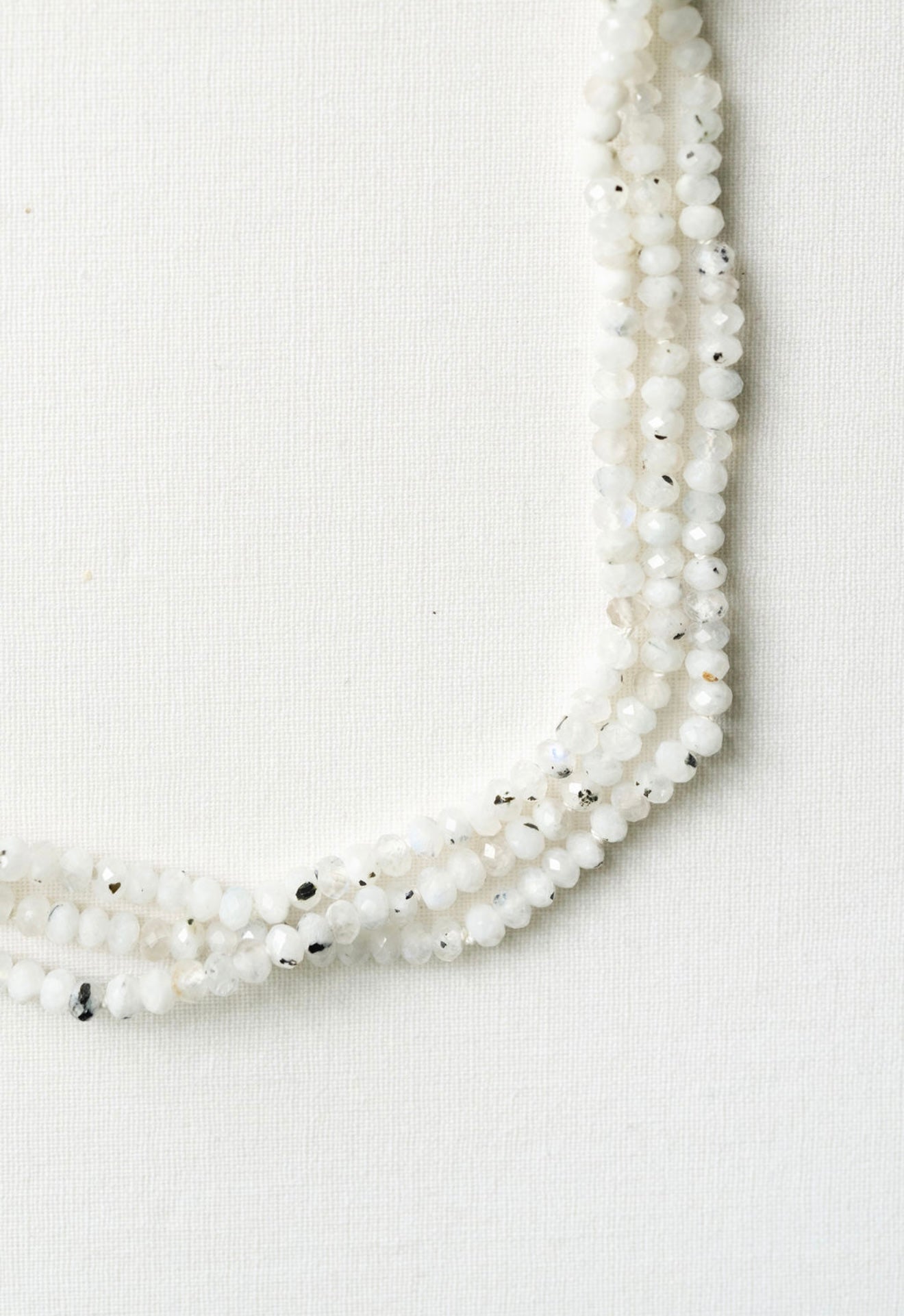 Rainbow Moonstone Gem Strand - Benedicta