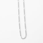 Sterling Silver Figaro chain - Benedicta