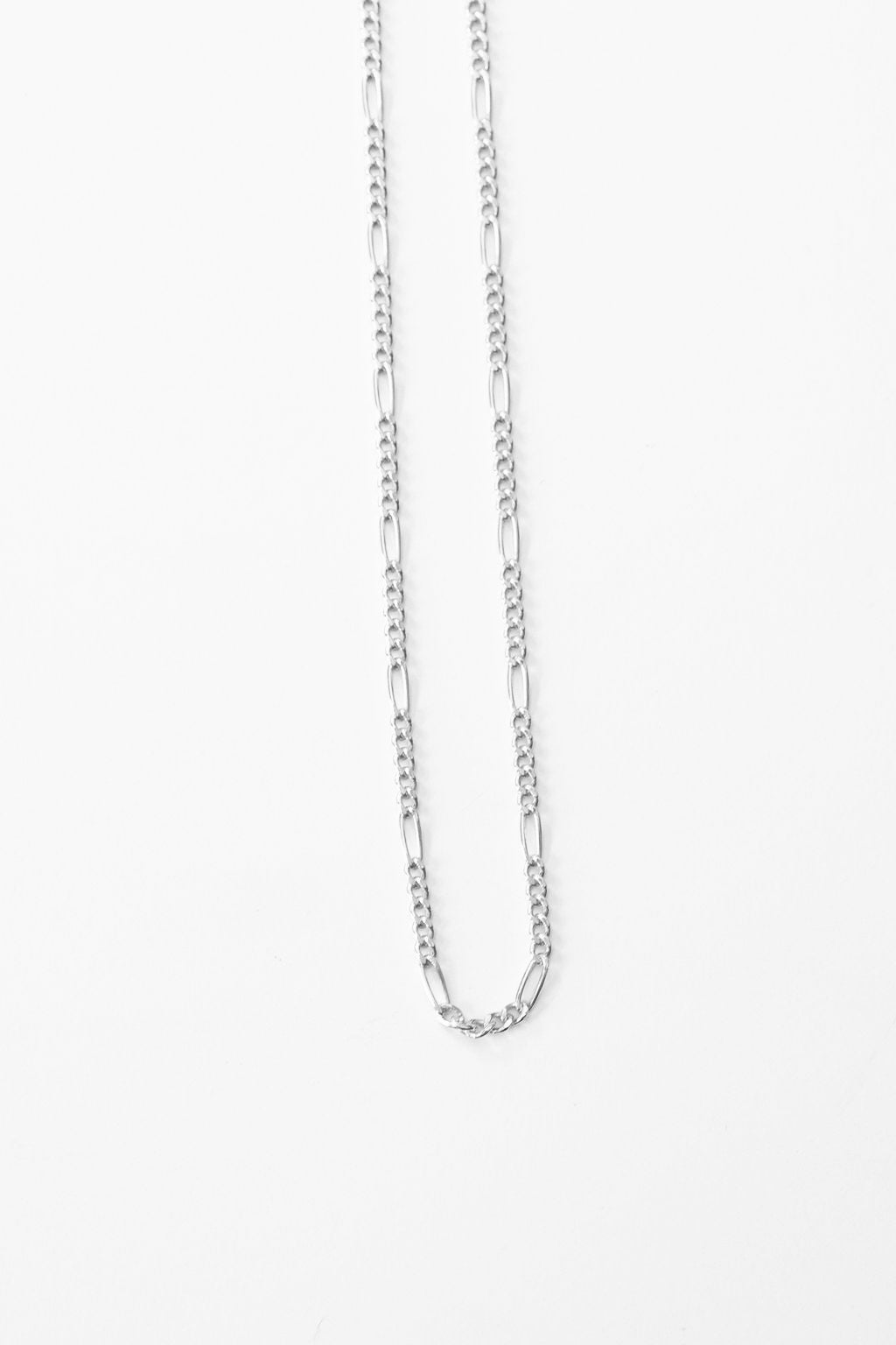 Sterling Silver Figaro chain - Benedicta