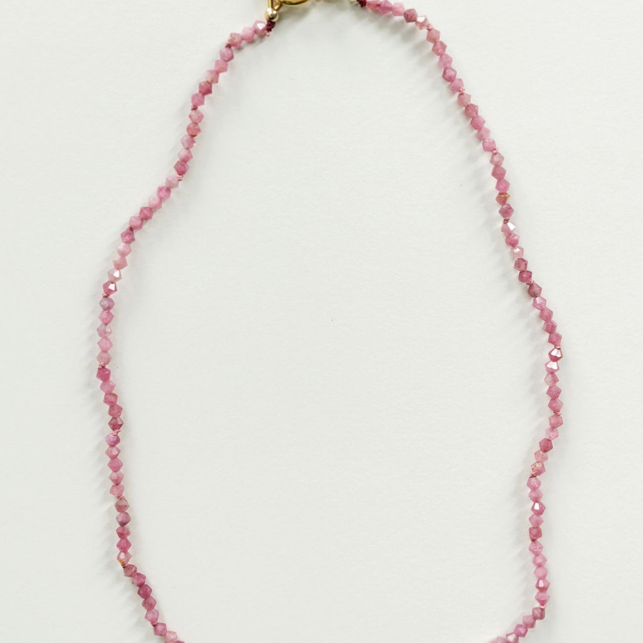 Pink Tourmaline Gem Strand - Benedicta