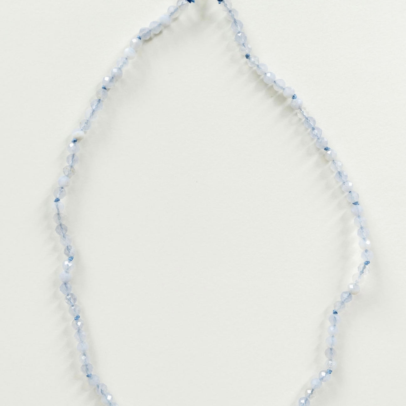 Blue Lace Agate Gem Strand - Benedicta
