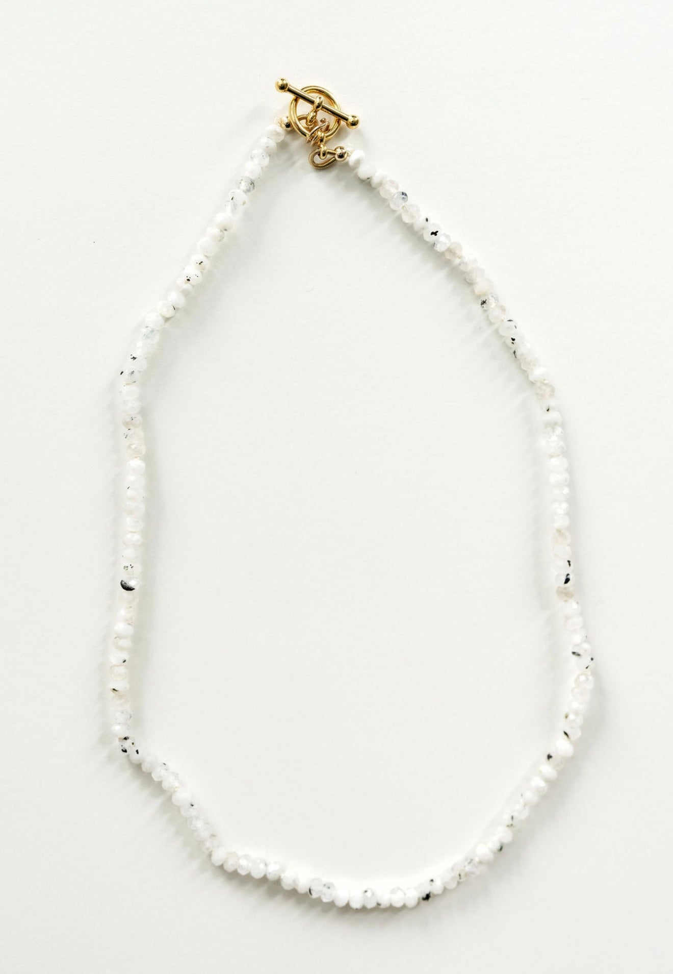 Rainbow Moonstone Gem Strand - Benedicta
