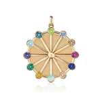 Catherine of Alexandria, Multicolor 14k Gold - Benedicta